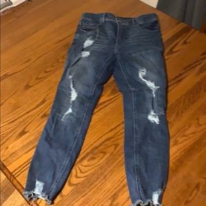 High waist skinny jean